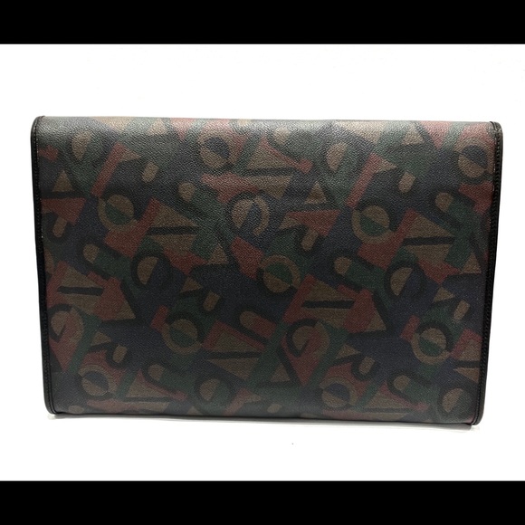 Vintage Emanuel Ungaro Enveloped  (clutch)Leather - Picture 2 of 8